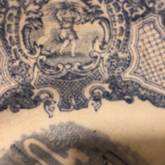 Spode Wheat Gathering Plate - Picture 8 of 13